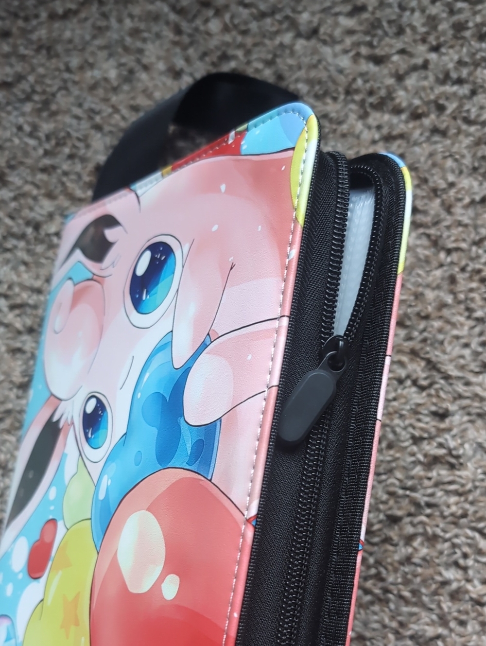 Adorable Wigglytuff Zippered Pokemon Cards Binder - Picture 3 of 5